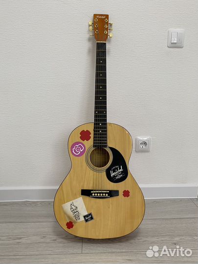 Акустическая гитара с чехлом