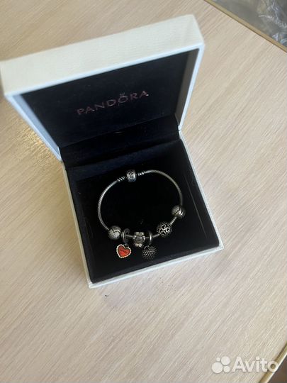 Браслет pandora оригинал шармы