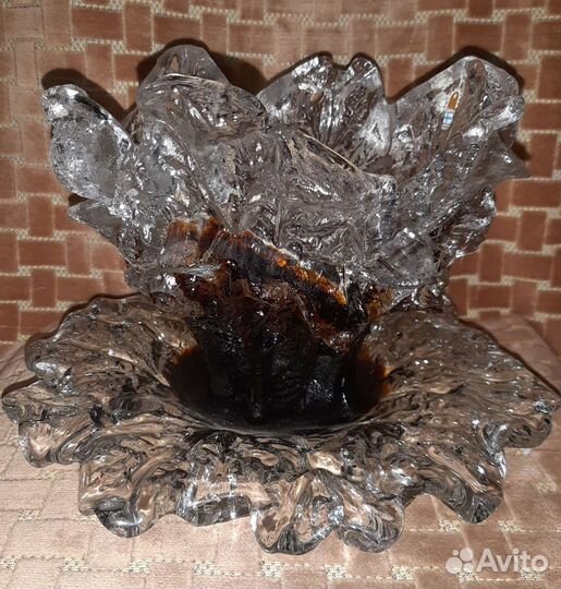 Ваза хрустальная