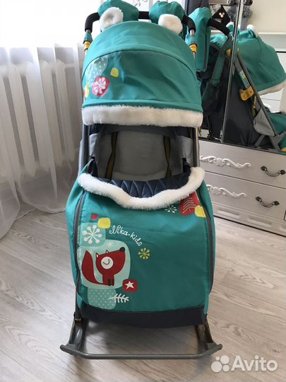 Коляска санки ника 7-2