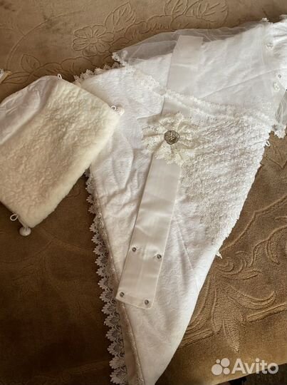 Одеяло-конверт на выписку зима-весна