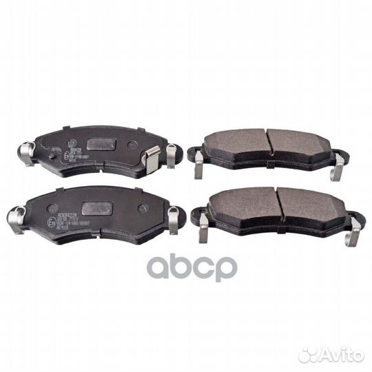 ADK84228 Колодки тормозные opel agila 00/suzuk