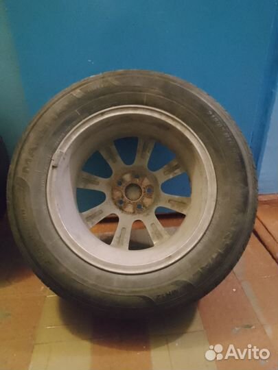 Резина летняя на дисках для subaru форика