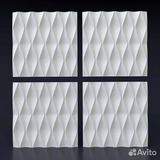 Гипсовая 3D панель 