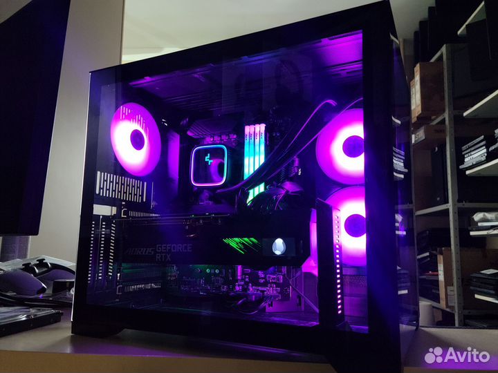 UltraGamin PC R7 5700X3D/32GB/RTX3080TI/SSD 1000GB