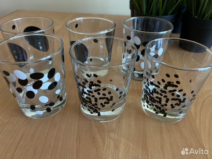 Набор стаканов IKEA новые