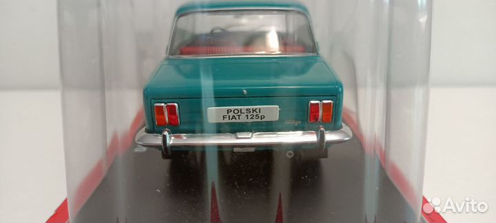 Polski fiat 125P-1970 1-24 hachette 87