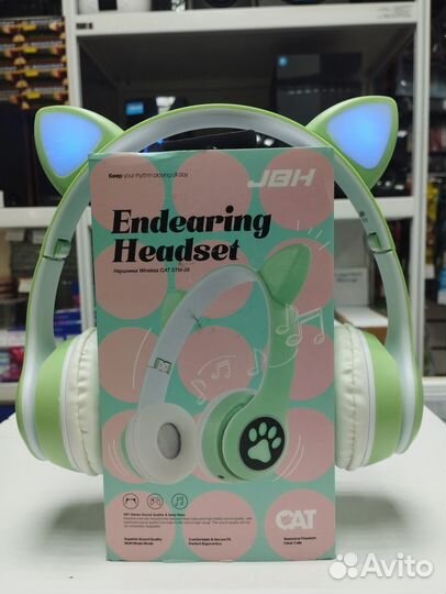 Детские Наушники Bluetooth RGB Разные Новые