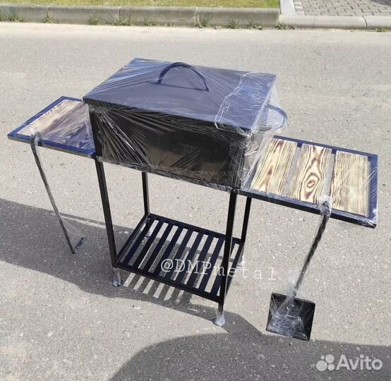 Мангал с установкой