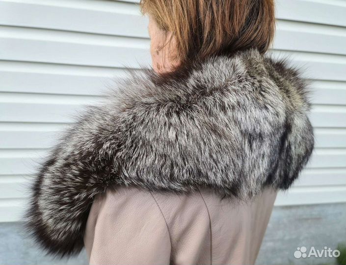 Воротник из чернобурки