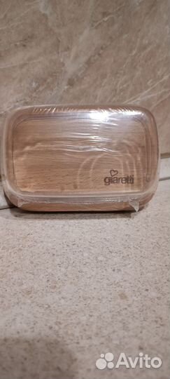 Маслёнка с крышкой