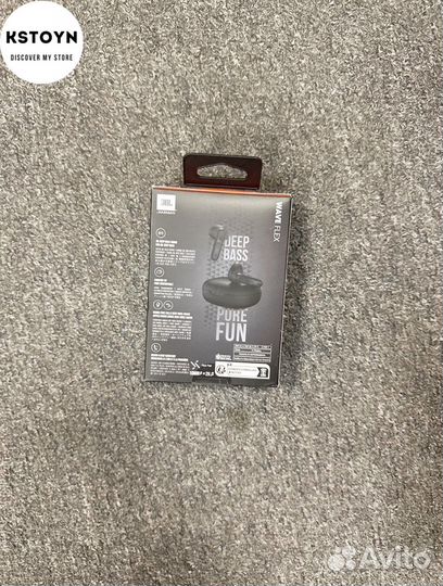 Беспроводные наушники jbl wave flex