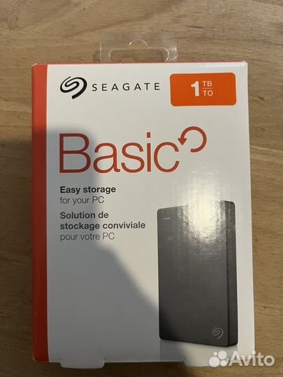 Внешний жёсткий диск seagate 1 tb