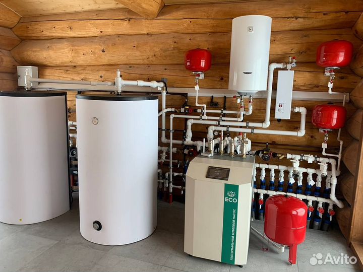 Тепловой насос. Геотермальное отопление. Котел