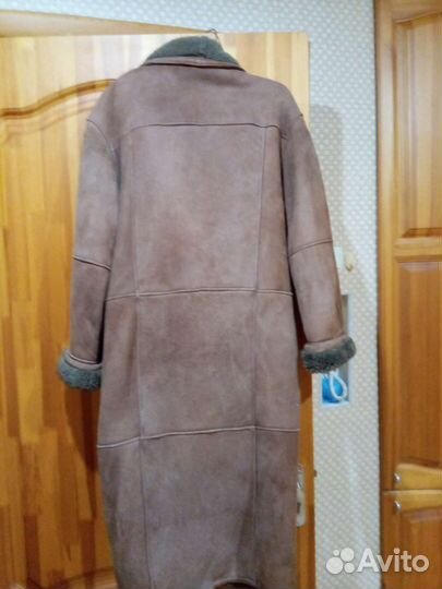 Дублёнки натуральные с натуральным мехом внутри р