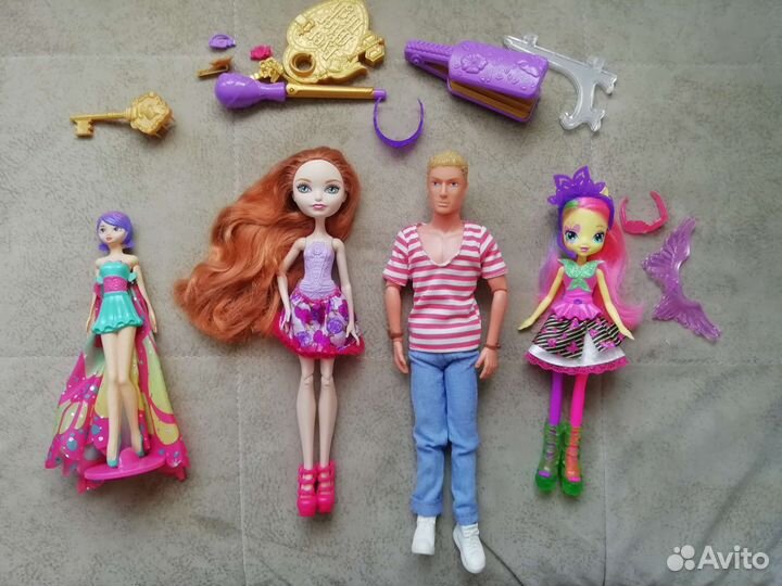 Куклы,Мягкие игрушки,Сумочки и прочее