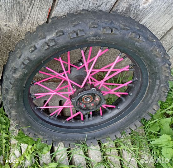 Колесо заднее на питбайк r14