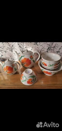 Винтажные сервизы СССР Песочное,Хайта, Дулево