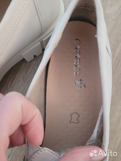 Лоферы Caprice новые 41 размер