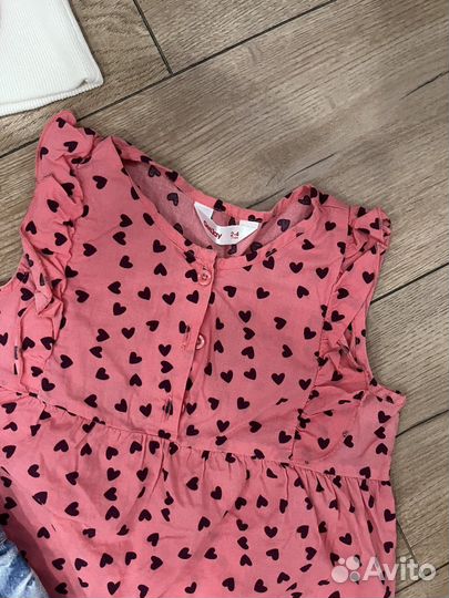 Пакет одежды на девочку лето