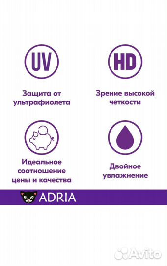 Контактные линзы -1,5 однодневные