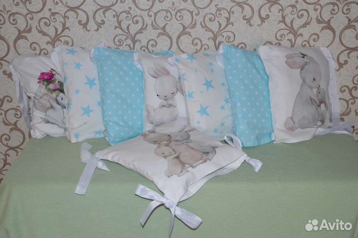 Бортики в кроватку