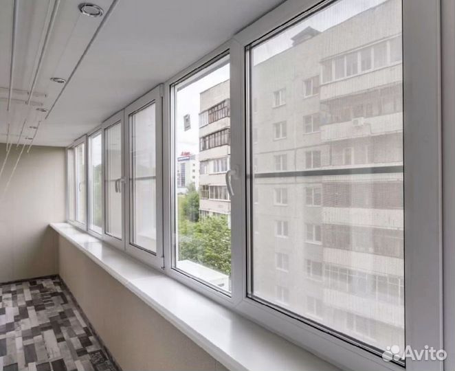 Остекление балконов