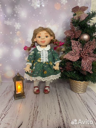 Интерьерная кукла ручной работы