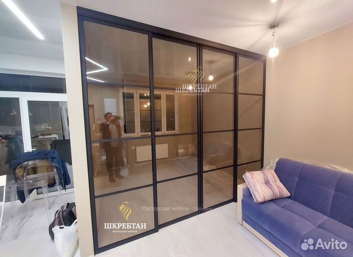 Межкомнатные алюминиевые перегородки и двери