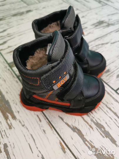 Ботинки детские зимние 21