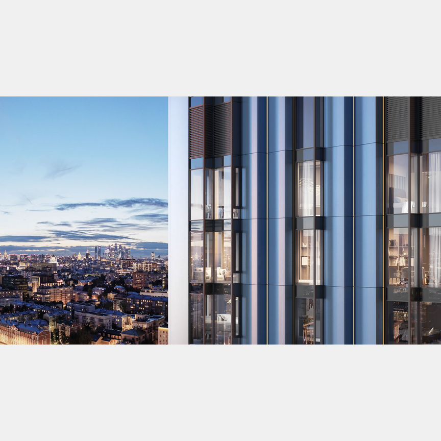 3-к. квартира, 93,5 м², 23/56 эт.