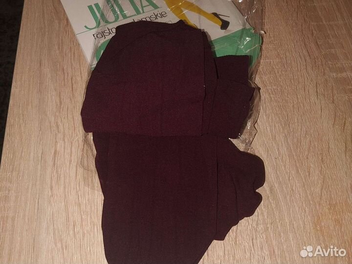 Колготки бургунд/бордовые