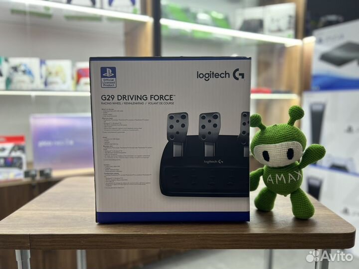 Игровой руль Logitech G29 PS3/PS4/PS5/PC