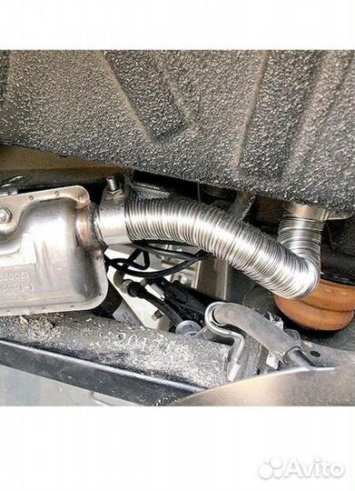 Выхлопная труба для отопителя