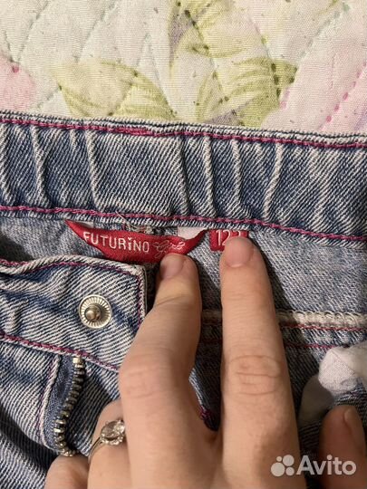Джинсы 122