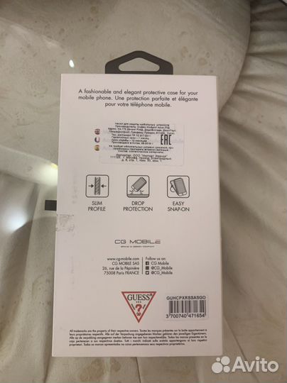 Чехол Guess новый на iPhone X/XS оригинал