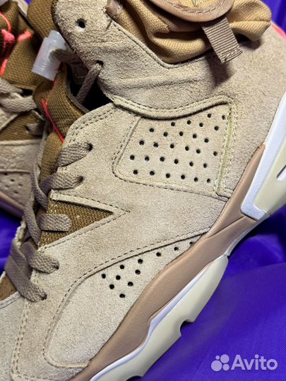 Кроссовки мужские nike air jordan travis scott 6