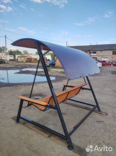 Дачная качель лофт