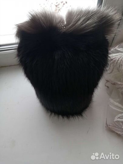 Шапка норковая женская