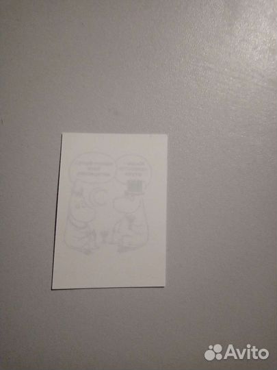 Наклейки и тату с муми-троллями