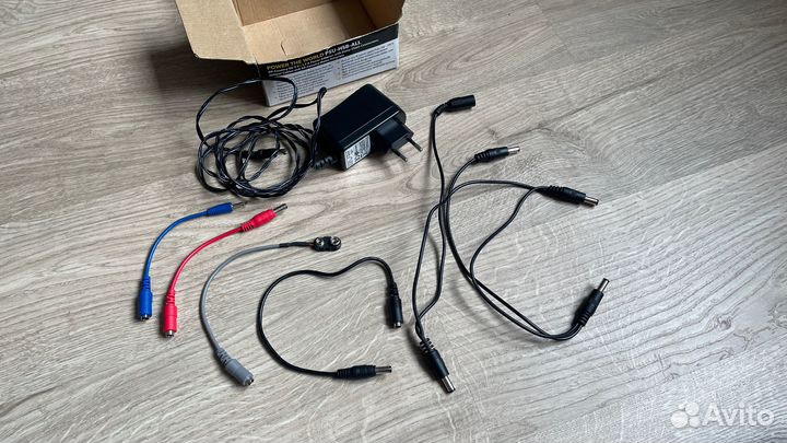 Адаптер для педалей цепочка переходники 1700mA