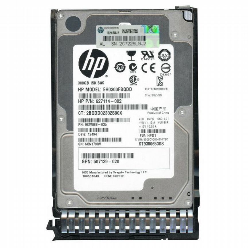 [731042-001] Жесткий Диск Hp 300gb Sas 2,5" Hdd 731042-001