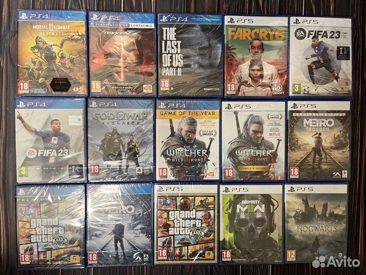 Новые диски/ игры ps4 ps5