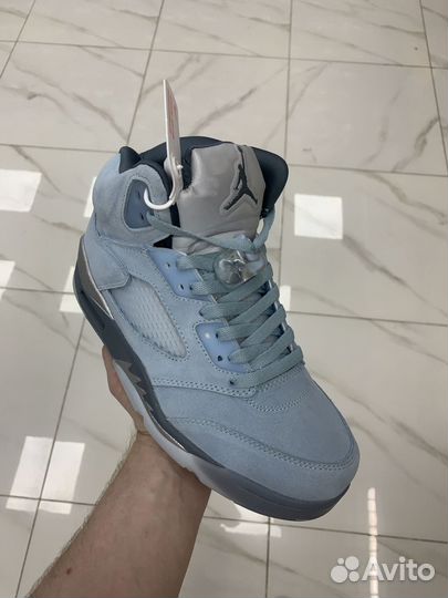 Nike air jordan 5 retro bluebird