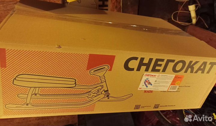 Снегокат детский Nika Тимка спорт 2+