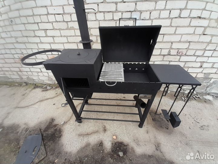 Мангал-печь pro