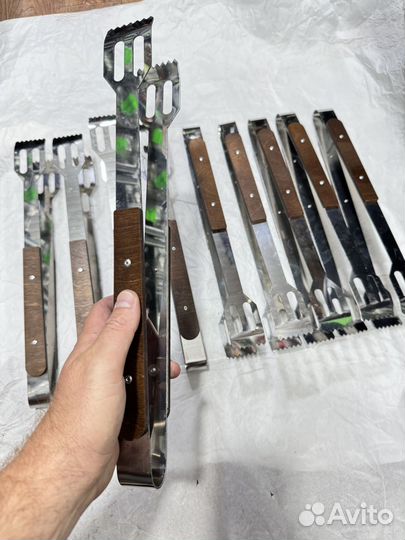 Щипцы 40см из нержавейки