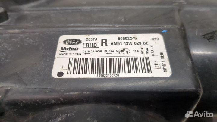 Фара (передняя) правая Ford C-Max