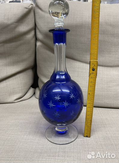 Графин штоф хрустальный