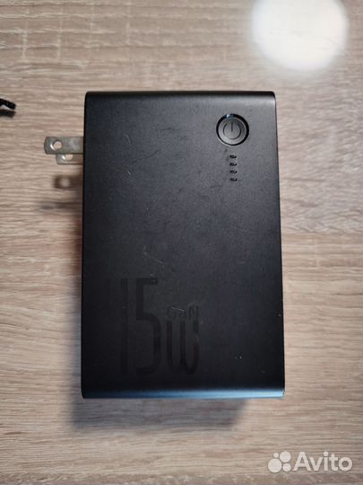 Повербанк и зарядное устройство Baseus (2 в 1)